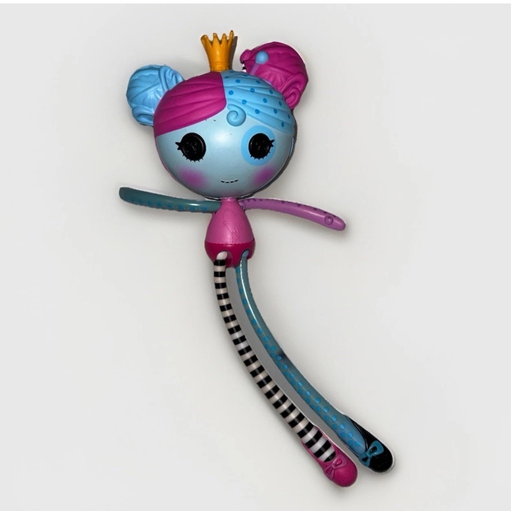 Lalaloopsy Lala-Oopsies Princess Anise Ballerina Doll 15” Blue & Hot Pink Y2K